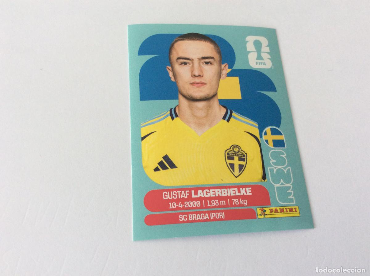Cromos de f&uacute;tbol: SWE7 SWE 7 Gustaf Lagerbielke Suecia Sticker Cromo FIFA World Cup 2026 26 Panini Mundial