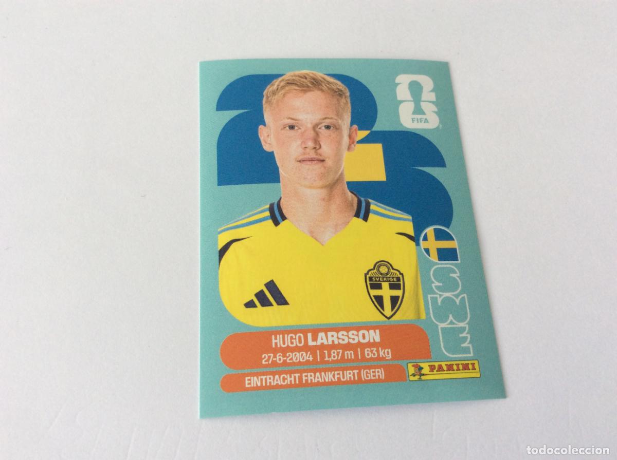 Fu&szlig;ball-Sticker: SWE9 SWE 9 Hugo Larsson Suecia Sticker Cromo FIFA World Cup 2026 26 Panini Mundial