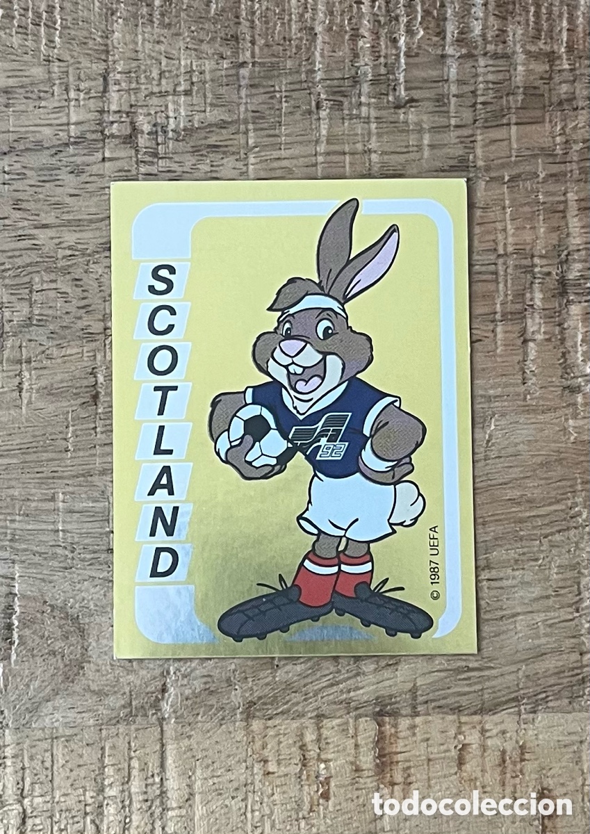 Cromos de f&uacute;tbol: CROMO N&ordm; 141 - MASCOTA ESCOCIA - EURO SUECIA 92 PANINI - NUNCA PEGADO - SCOTLAND