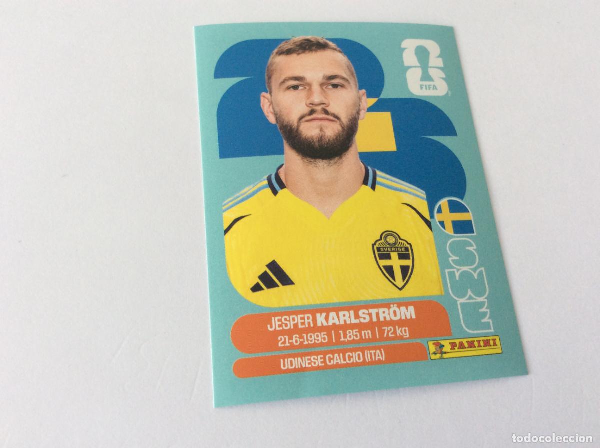 Cromos de f&uacute;tbol: SWE10 SWE 10 Jesper Karlstr&ouml;m Suecia Sticker Cromo FIFA World Cup 2026 26 Panini Mundial