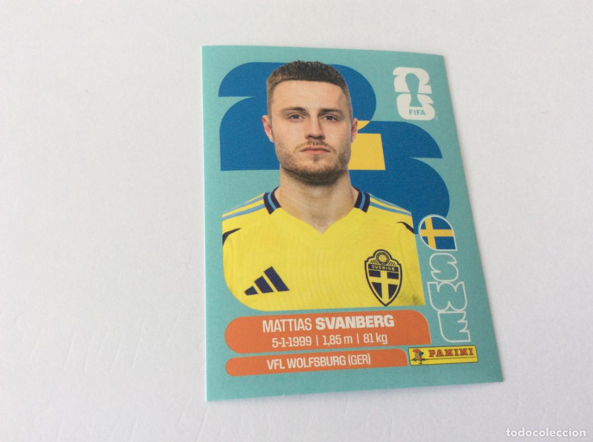 Cromos de f&uacute;tbol: SWE12 SWE 12 Mattias Svanberg Suecia Sticker Cromo FIFA World Cup 2026 26 Panini Mundial