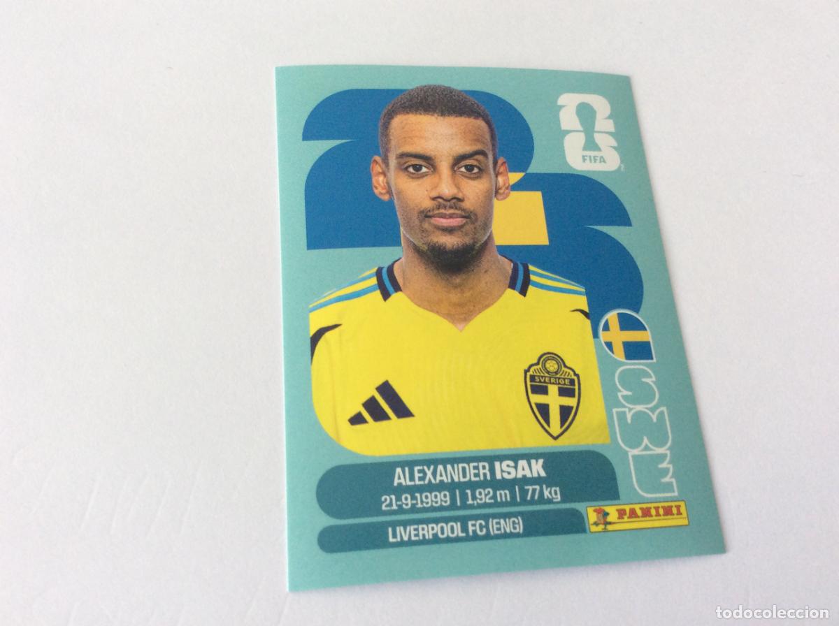 Cromos de f&uacute;tbol: SWE19 SWE 19 Alexander Isak Suecia Sticker Cromo FIFA World Cup 2026 26 Panini Mundial