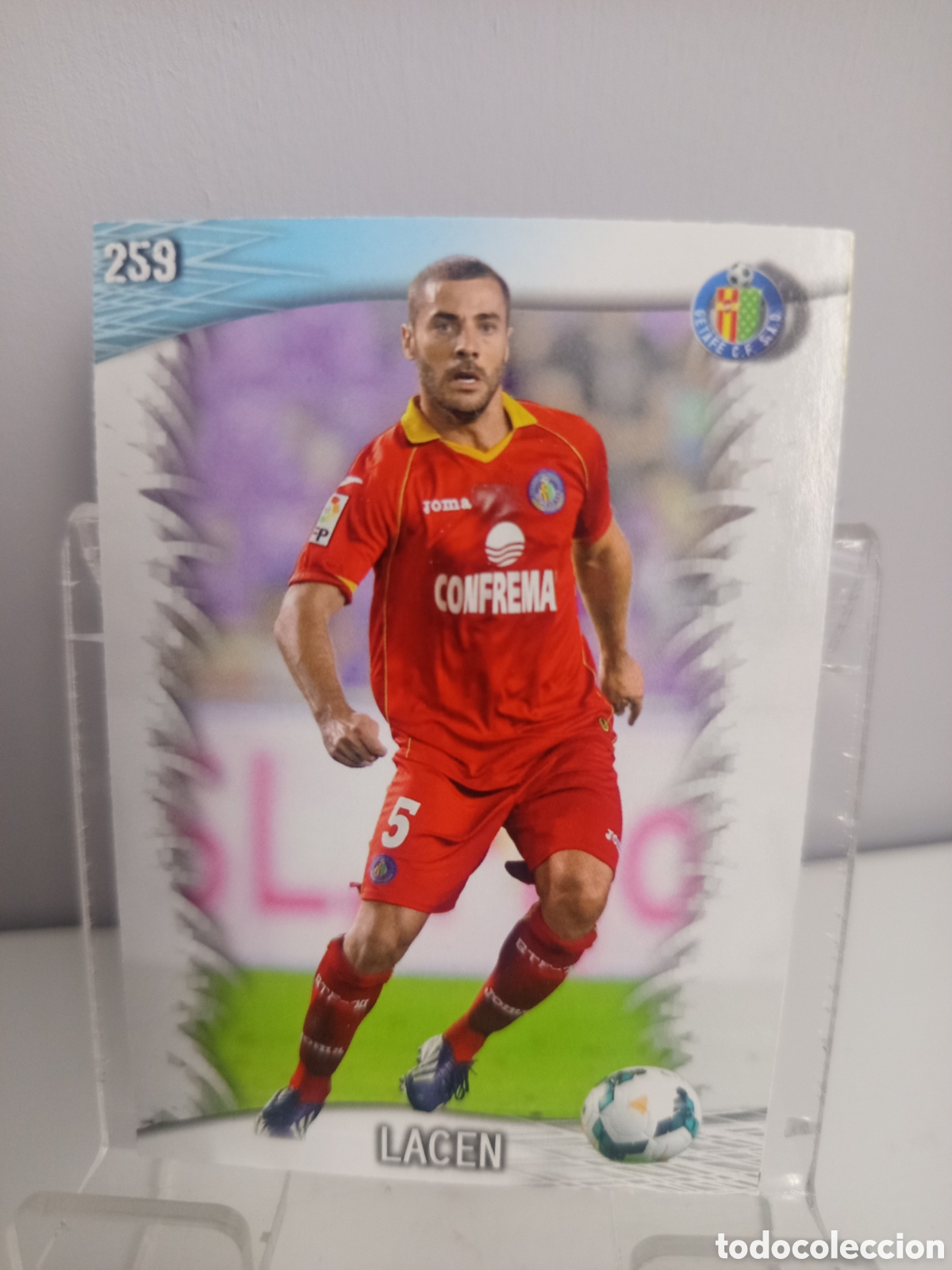 Cartes &agrave; collectionner de Football: ❇️ CROMO CARD ⚽ LACEN GETAFE 259 FICHAS LIGA QUIZ GAME 2014 13 14 2013 2014 MUNDICROMO ❇️