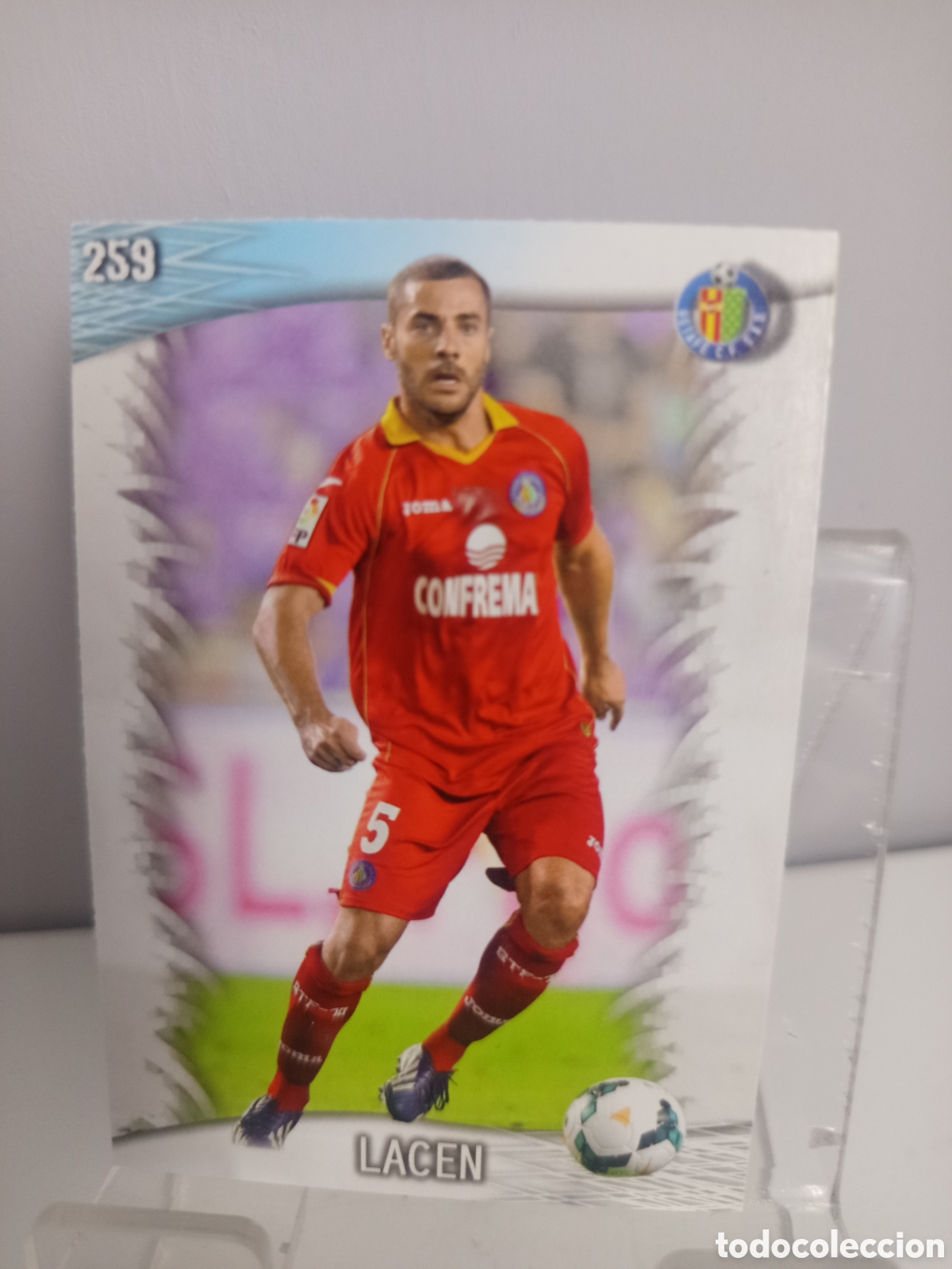 Cartes &agrave; collectionner de Football: ❇️ CROMO CARD ⚽ LACEN GETAFE 259 FICHAS LIGA QUIZ GAME 2014 13 14 2013 2014 MUNDICROMO ❇️