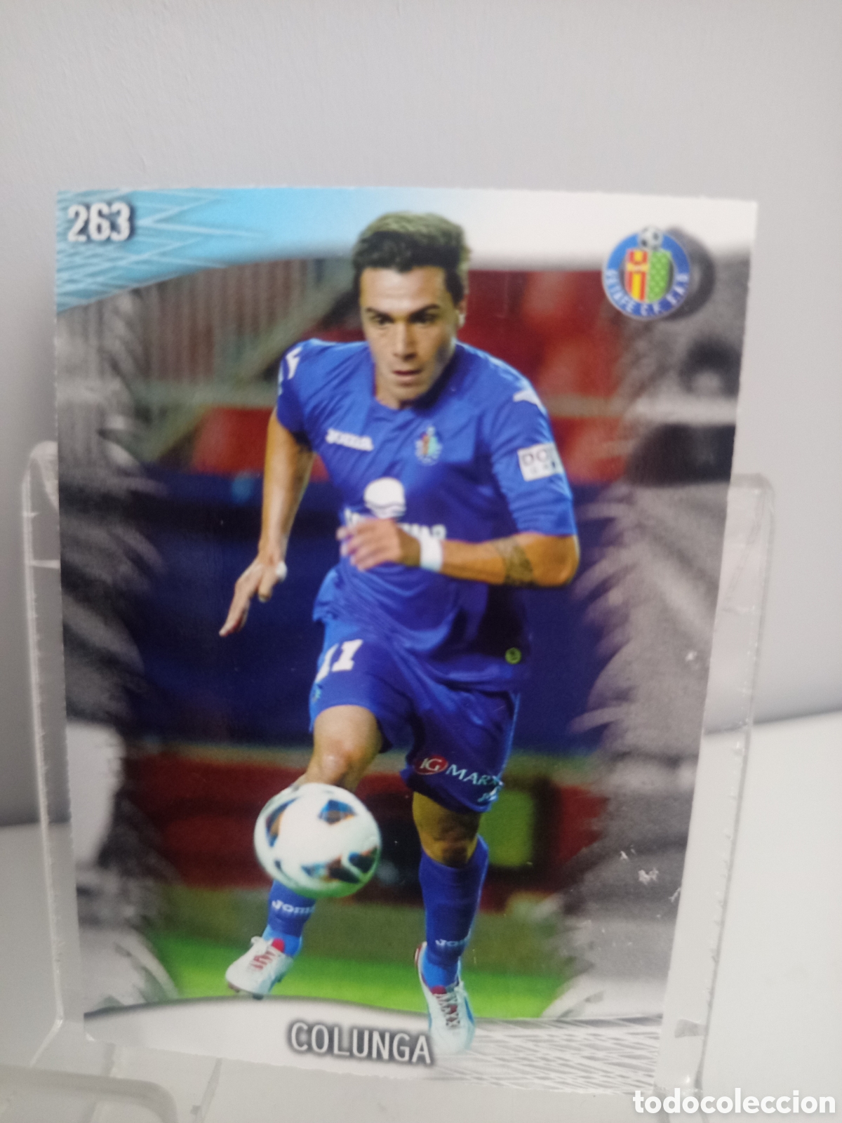 Cromos de f&uacute;tbol: ❇️ CROMO CARD ⚽ COLUNGA GETAFE 263 FICHAS LIGA QUIZ GAME 2014 13 14 2013 2014 MUNDICROMO ❇️