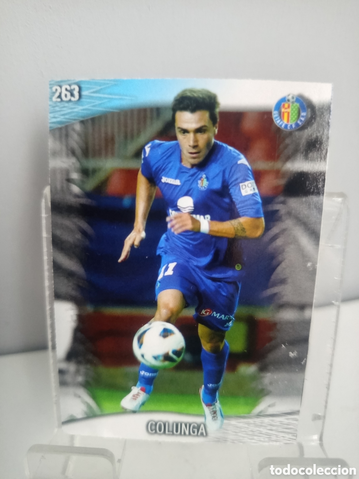 Cromos de f&uacute;tbol: ❇️ CROMO CARD ⚽ COLUNGA GETAFE 263 FICHAS LIGA QUIZ GAME 2014 13 14 2013 2014 MUNDICROMO ❇️