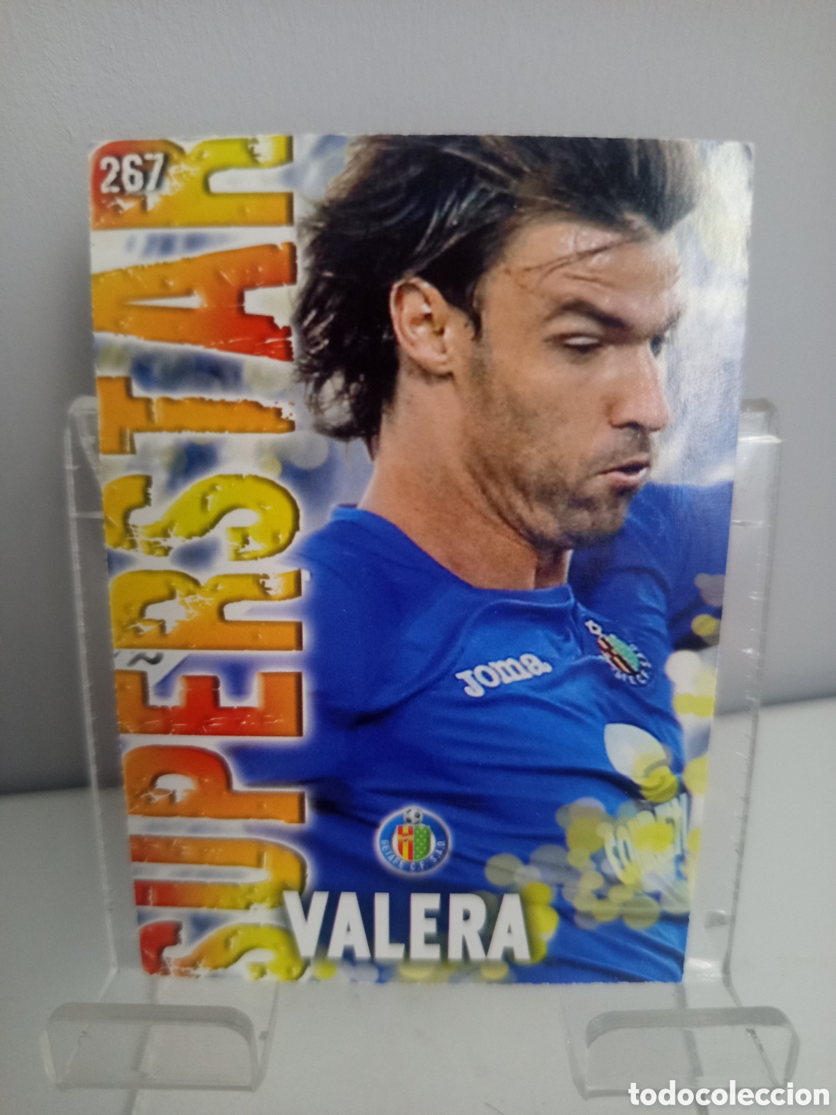 Fu&szlig;ball-Sticker: ❇️ CROMO ⚽ VALERA GETAFE 267 SUPERSTAR FICHAS LIGA QUIZ GAME 13 14 2013 2014 MUNDICROMO ❇️
