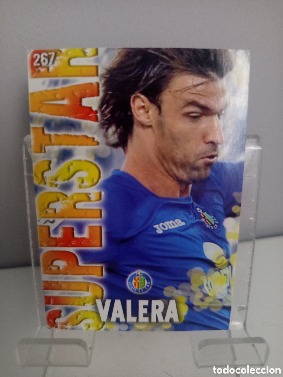 Fu&szlig;ball-Sticker: ❇️ CROMO ⚽ VALERA GETAFE 267 SUPERSTAR FICHAS LIGA QUIZ GAME 13 14 2013 2014 MUNDICROMO ❇️