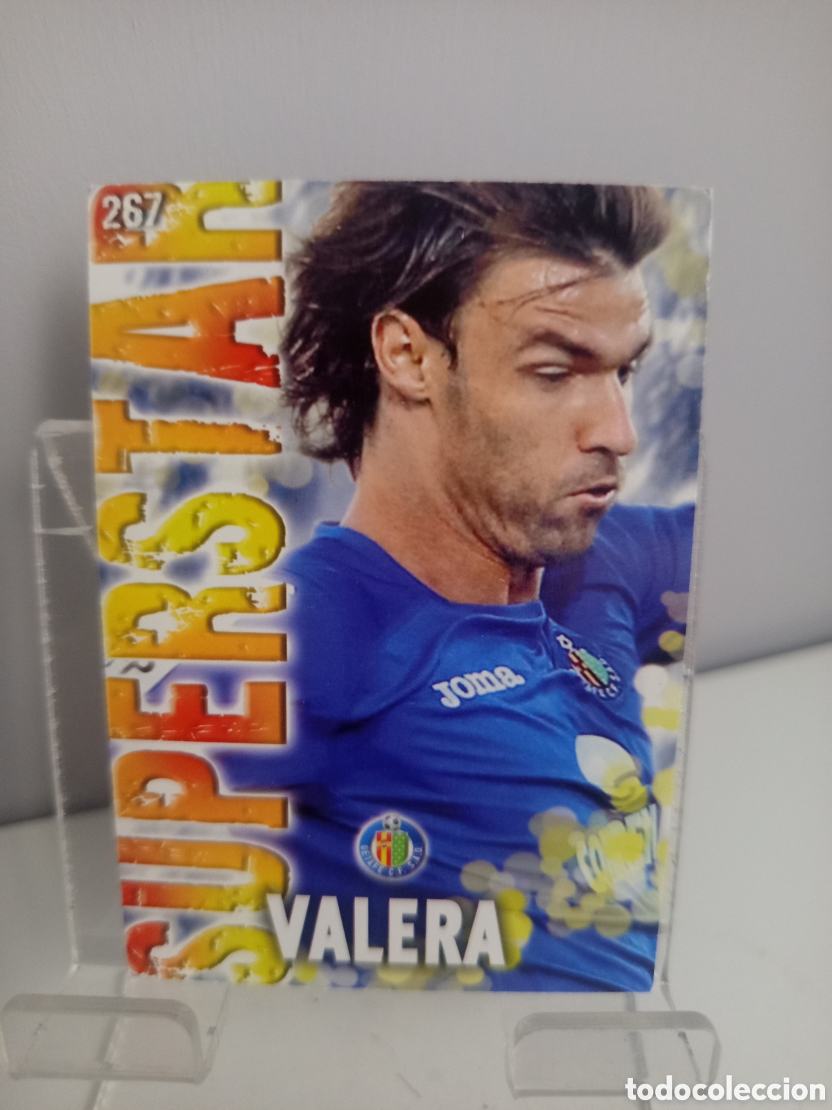 Fu&szlig;ball-Sticker: ❇️ CROMO ⚽ VALERA GETAFE 267 SUPERSTAR FICHAS LIGA QUIZ GAME 13 14 2013 2014 MUNDICROMO ❇️
