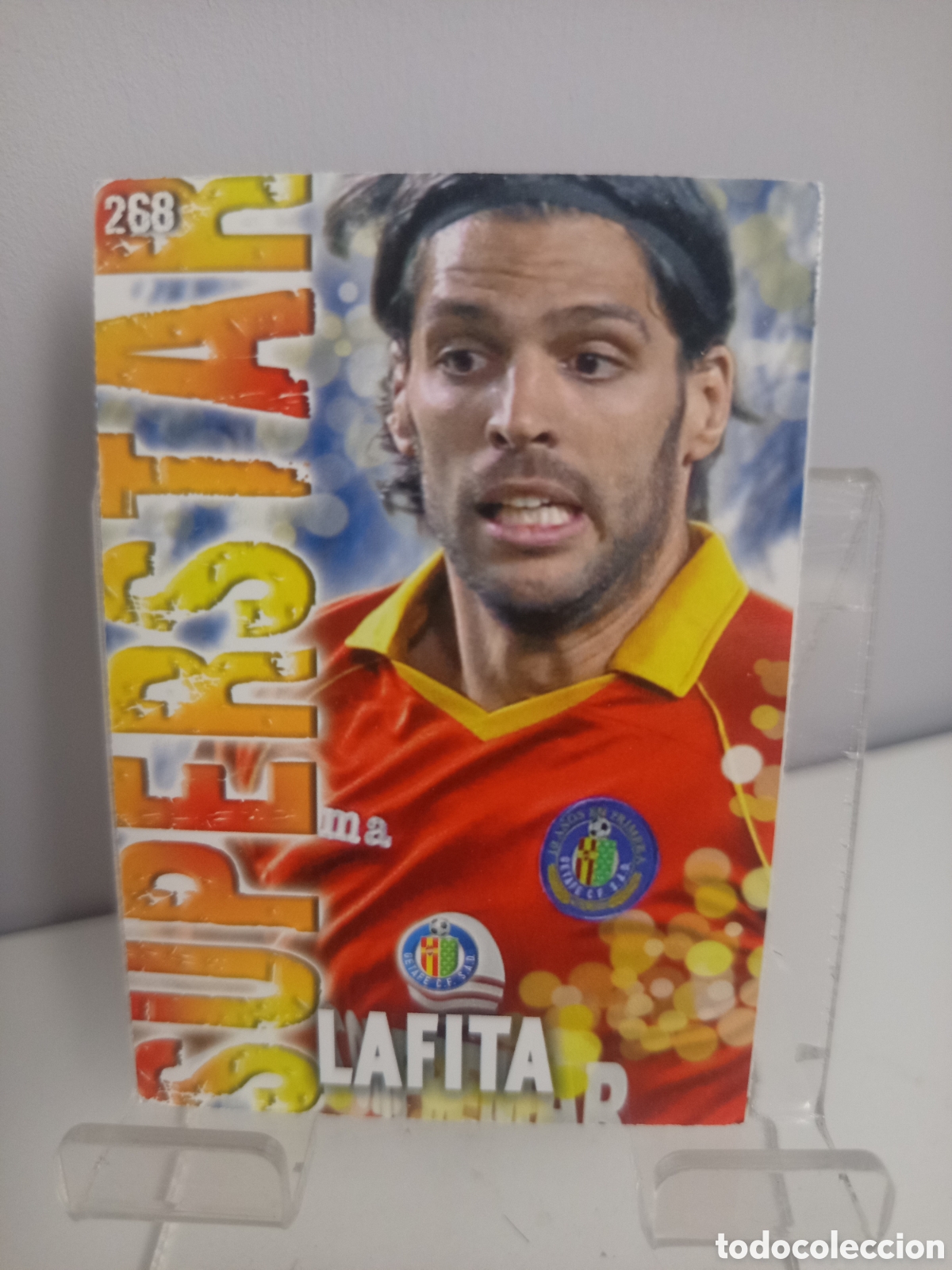 Fu&szlig;ball-Sticker: ❇️ CROMO CARD ⚽ LAFITA GETAFE 268 SUPERSTAR FICHAS LIGA QUIZ GAME 2014 13 14 2013 2014 MUNDICROMO ❇️