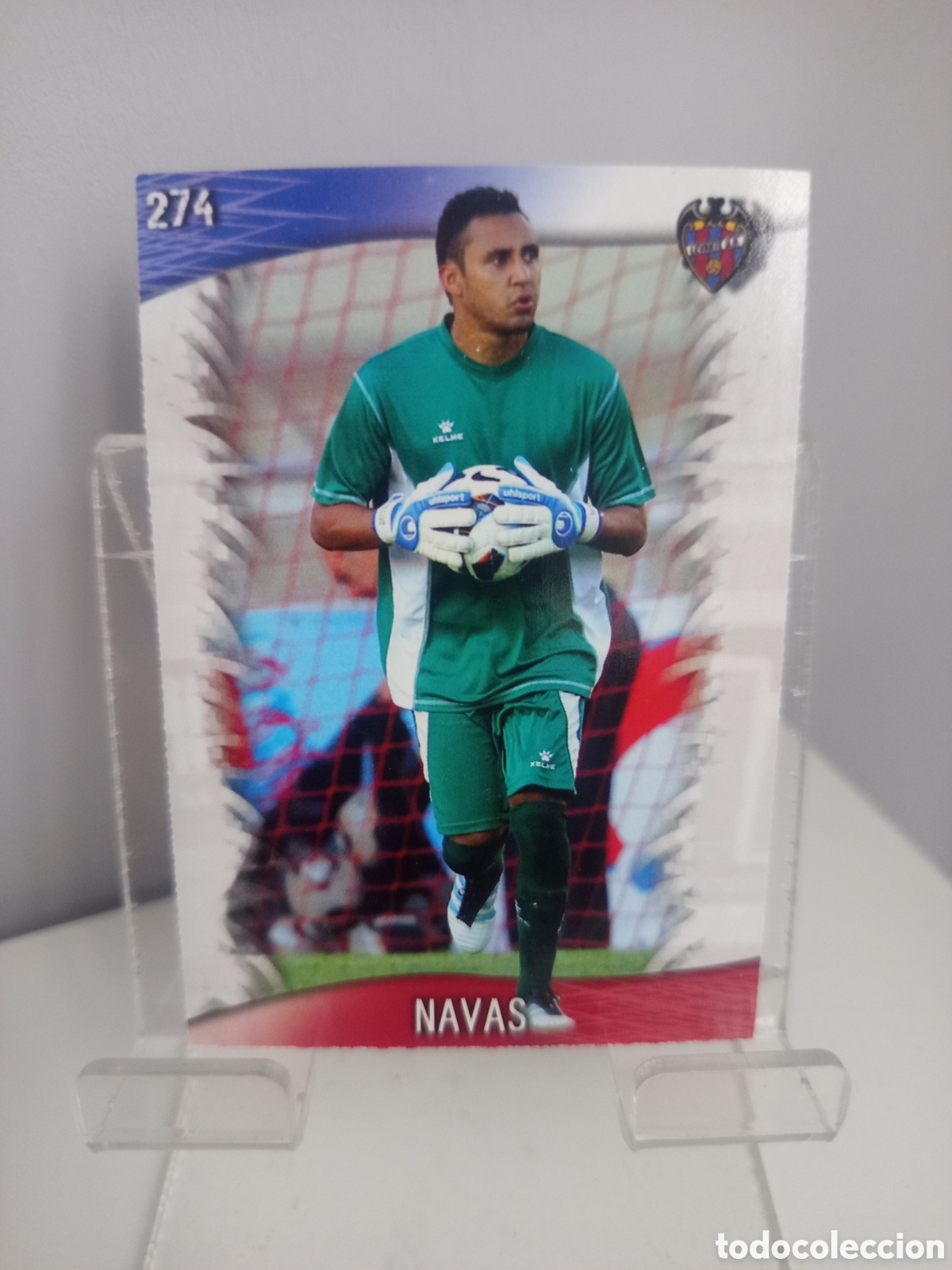Cromos de f&uacute;tbol: ❇️ CROMO CARD ⚽ NAVAS LEVANTE 274 FICHAS LIGA QUIZ GAME 2014 13 14 2013 2014 MUNDICROMO ❇️