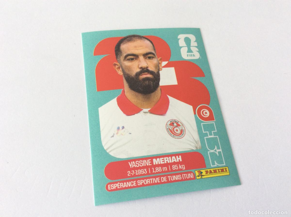 Cromos de f&uacute;tbol: TUN6 TUN 6 Yassine Meriah T&uacute;nez Sticker Cromo FIFA World Cup 2026 26 Panini Mundial