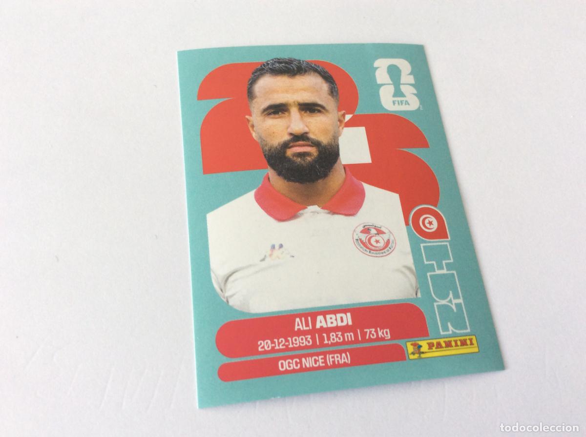 Cromos de f&uacute;tbol: TUN7 TUN 7 Ali Abdi T&uacute;nez Sticker Cromo FIFA World Cup 2026 26 Panini Mundial