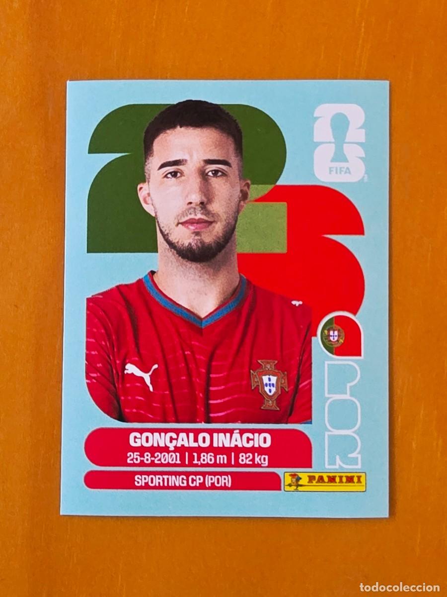 Cromos de f&uacute;tbol: POR 8 Gon&ccedil;alo In&aacute;cio, Portugal, Panini FIFA World Cup Mundial 2026 Sticker