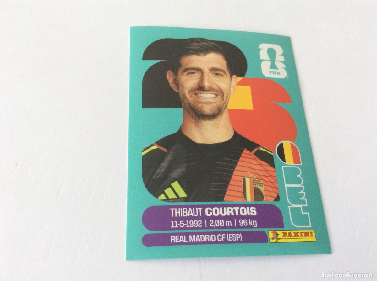Cromos de f&uacute;tbol: BEL2 BEL 2 Thibaut Courtois B&eacute;lgica Sticker Cromo FIFA World Cup 2026 26 Panini Mundial