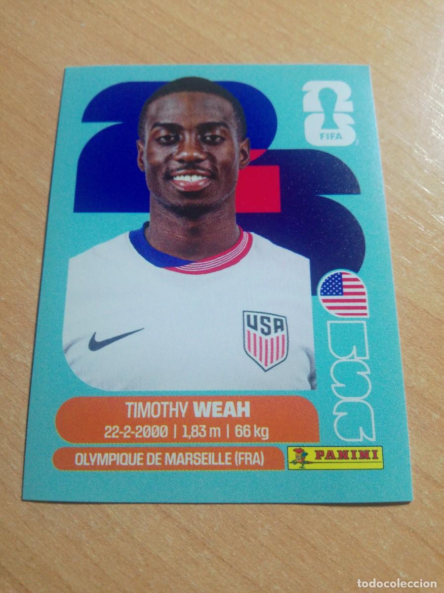 Fu&szlig;ball-Sticker: USA 12 WEAH ESTADOS UNIDOS MUNDIAL FIFA WORLD CUP 2026 26 PANINI STICKERS NUEVO