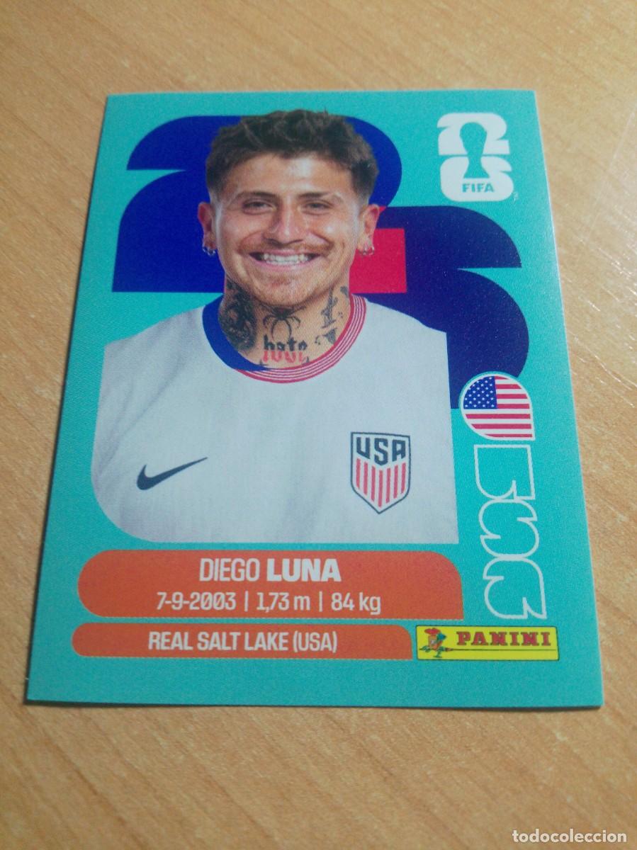 Fu&szlig;ball-Sticker: USA 14 LUNA ESTADOS UNIDOS MUNDIAL FIFA WORLD CUP 2026 26 PANINI STICKERS NUEVO