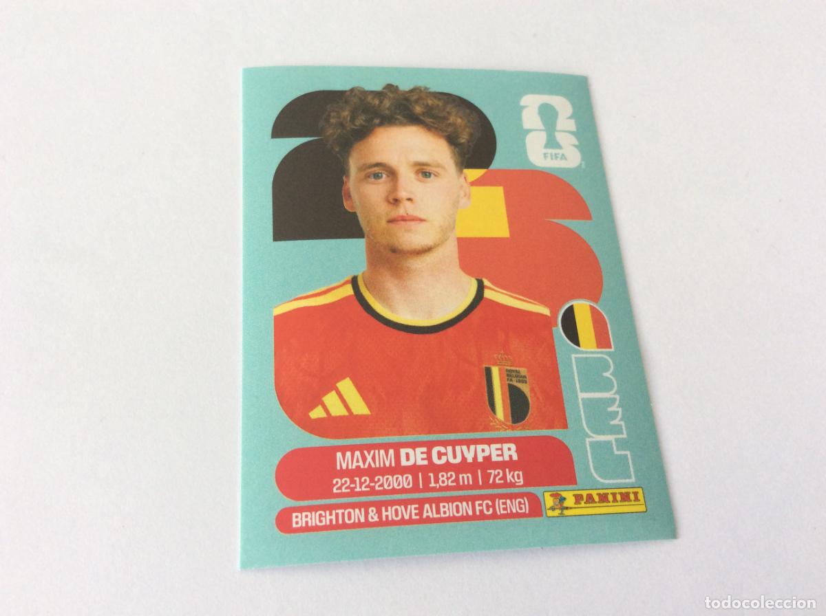 Cromos de f&uacute;tbol: BEL7 BEL 7 Maxim De Cuyper B&eacute;lgica Sticker Cromo FIFA World Cup 2026 26 Panini Mundial