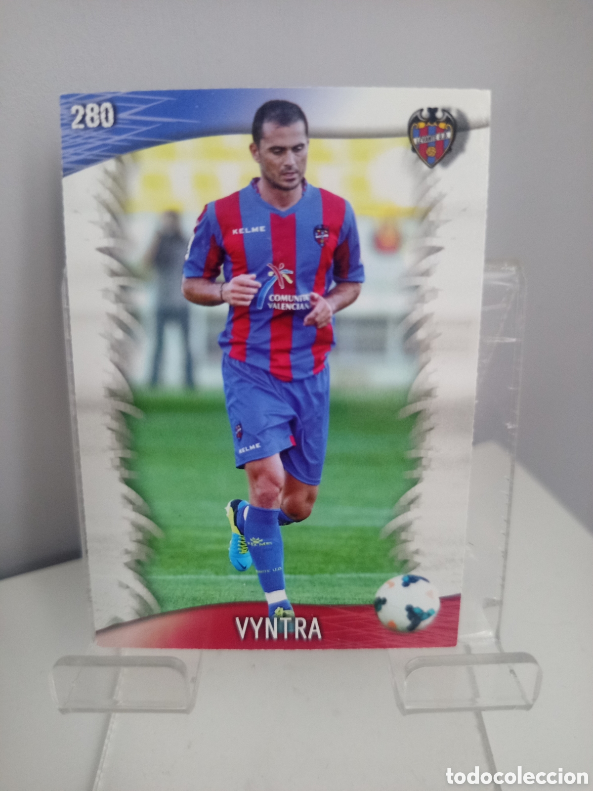 Figurine di Calcio: ❇️ CROMO CARD ⚽ VYNTRA LEVANTE 280 FICHAS LIGA QUIZ GAME 2014 13 14 2013 2014 MUNDICROMO ❇️