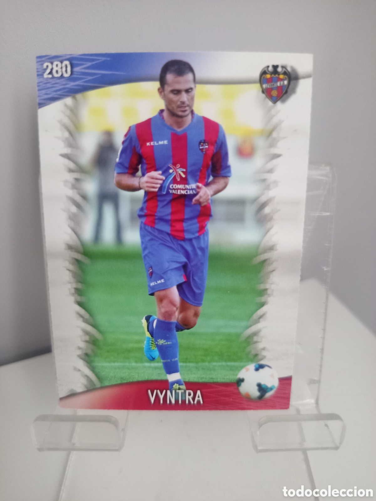 Figurine di Calcio: ❇️ CROMO CARD ⚽ VYNTRA LEVANTE 280 FICHAS LIGA QUIZ GAME 2014 13 14 2013 2014 MUNDICROMO ❇️