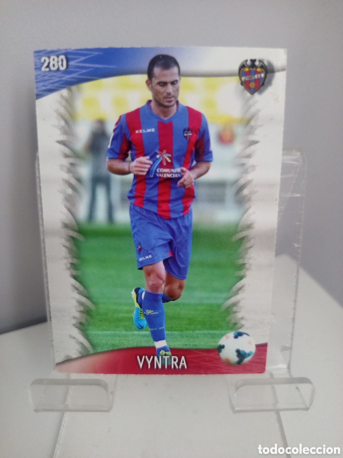 Figurine di Calcio: ❇️ CROMO CARD ⚽ VYNTRA LEVANTE 280 FICHAS LIGA QUIZ GAME 2014 13 14 2013 2014 MUNDICROMO ❇️
