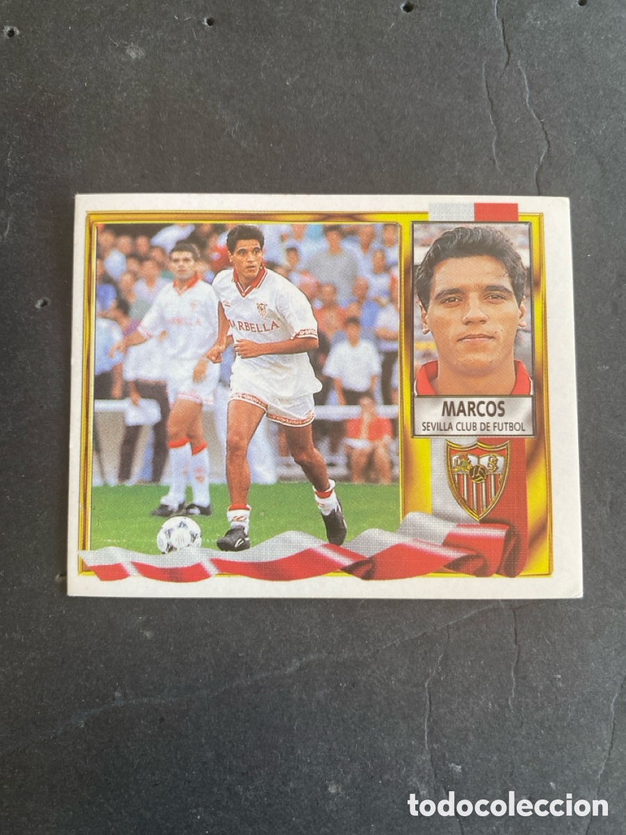 Cromos de f&uacute;tbol: Cromo liga 95/96 Sevilla CF nunca pegado