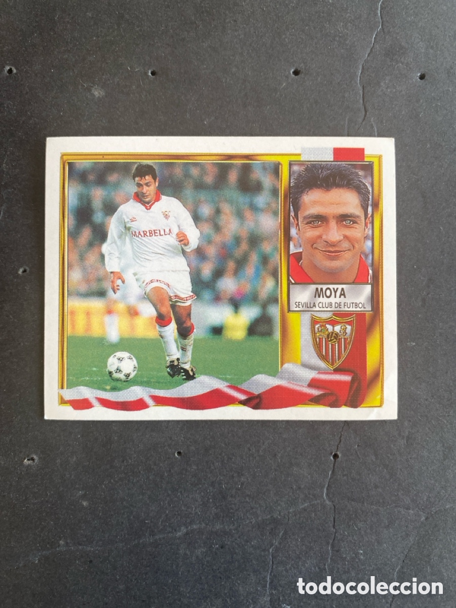 Cromos de f&uacute;tbol: Cromo liga 95/96 Sevilla CF nunca pegado