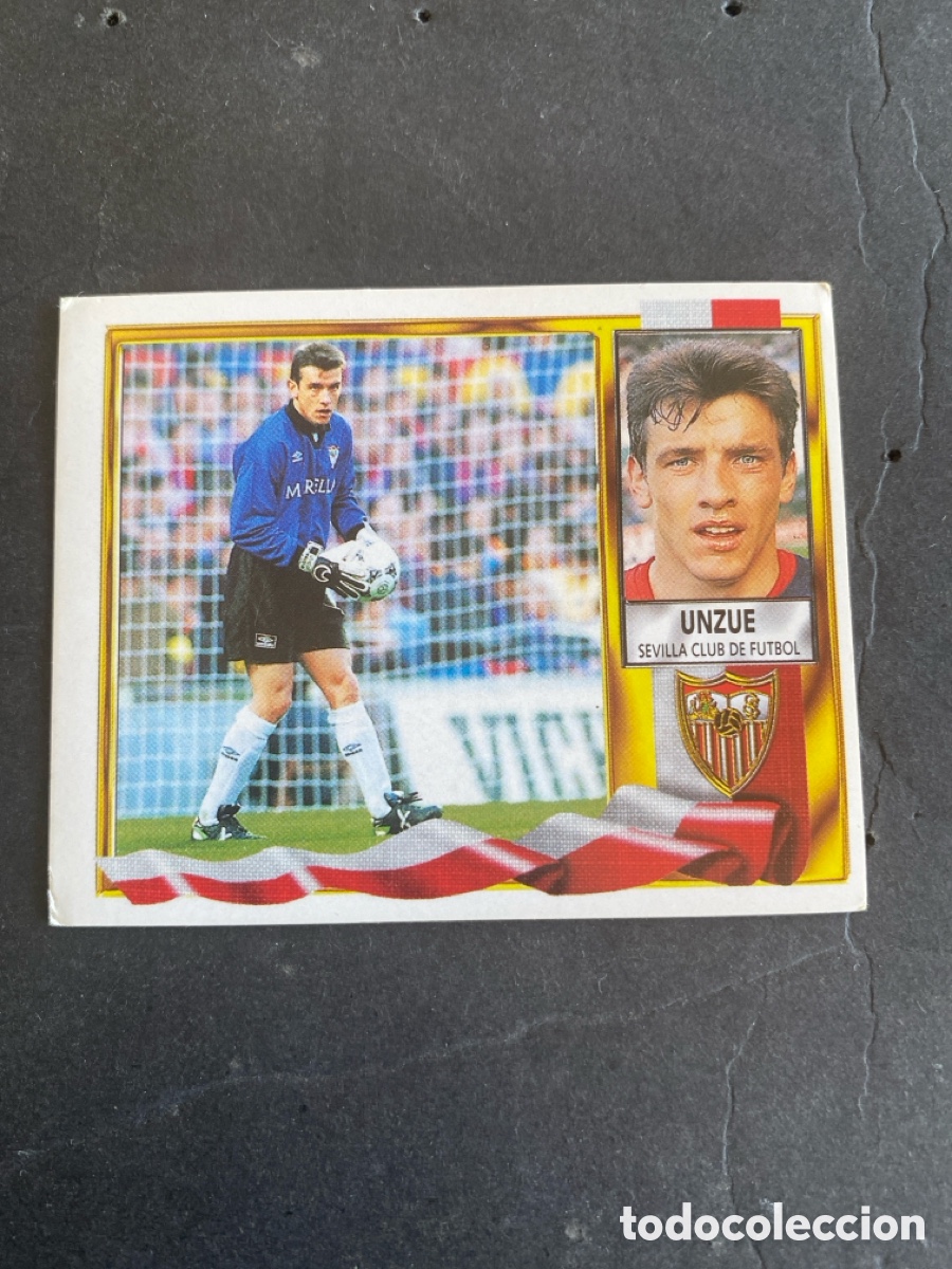 Cromos de f&uacute;tbol: Cromo liga 95/96 Sevilla CF nunca pegado
