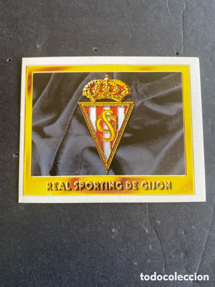 Figurine di Calcio: Cromo liga 95/96 R Sporting de Gij&oacute;n nunca pegado