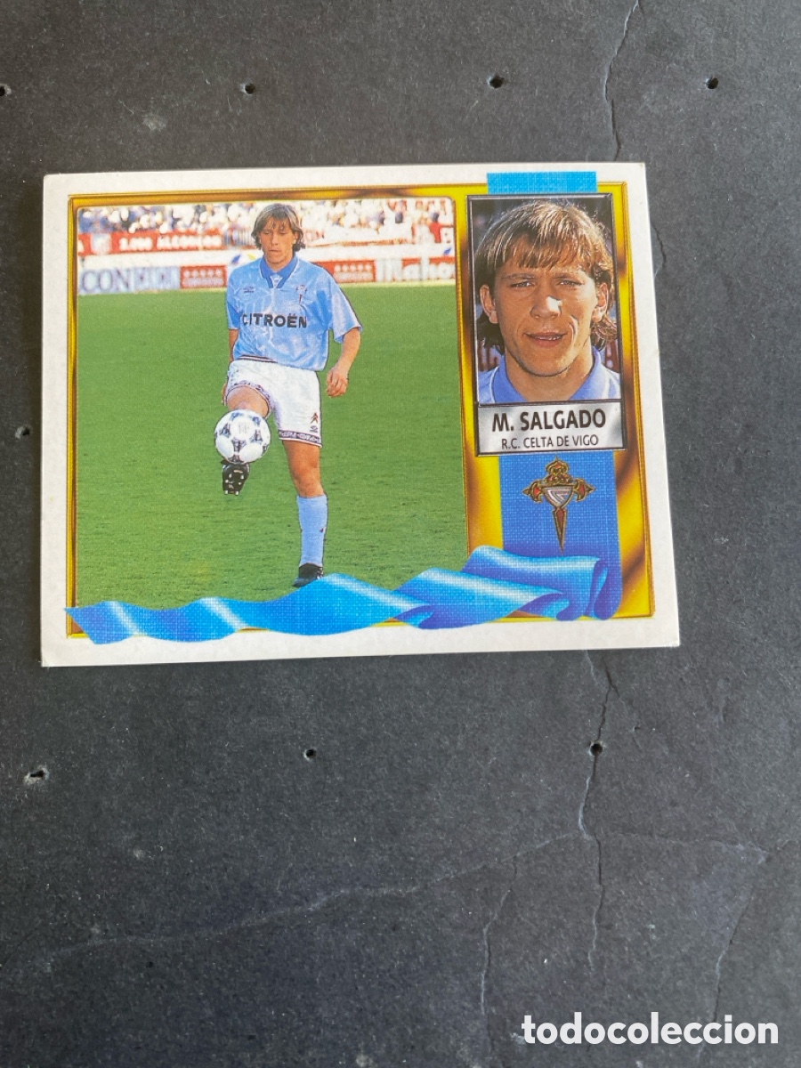 Cromos de f&uacute;tbol: Cromo liga 95/96 RC Celta de Vigo nunca pegado