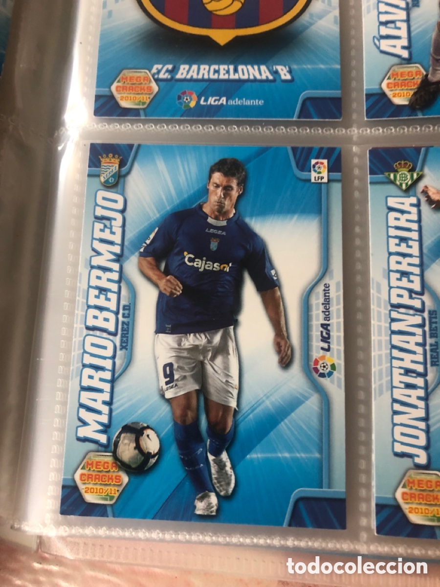 Cromos de f&uacute;tbol: Megacracks 2010 2011 Mario bermejo 439 Oviedo