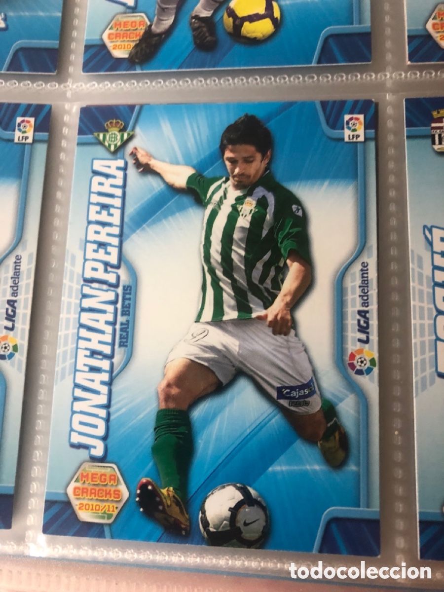 Cromos de f&uacute;tbol: Megacracks 2010 2011 Jonathan pereira 440 Betis