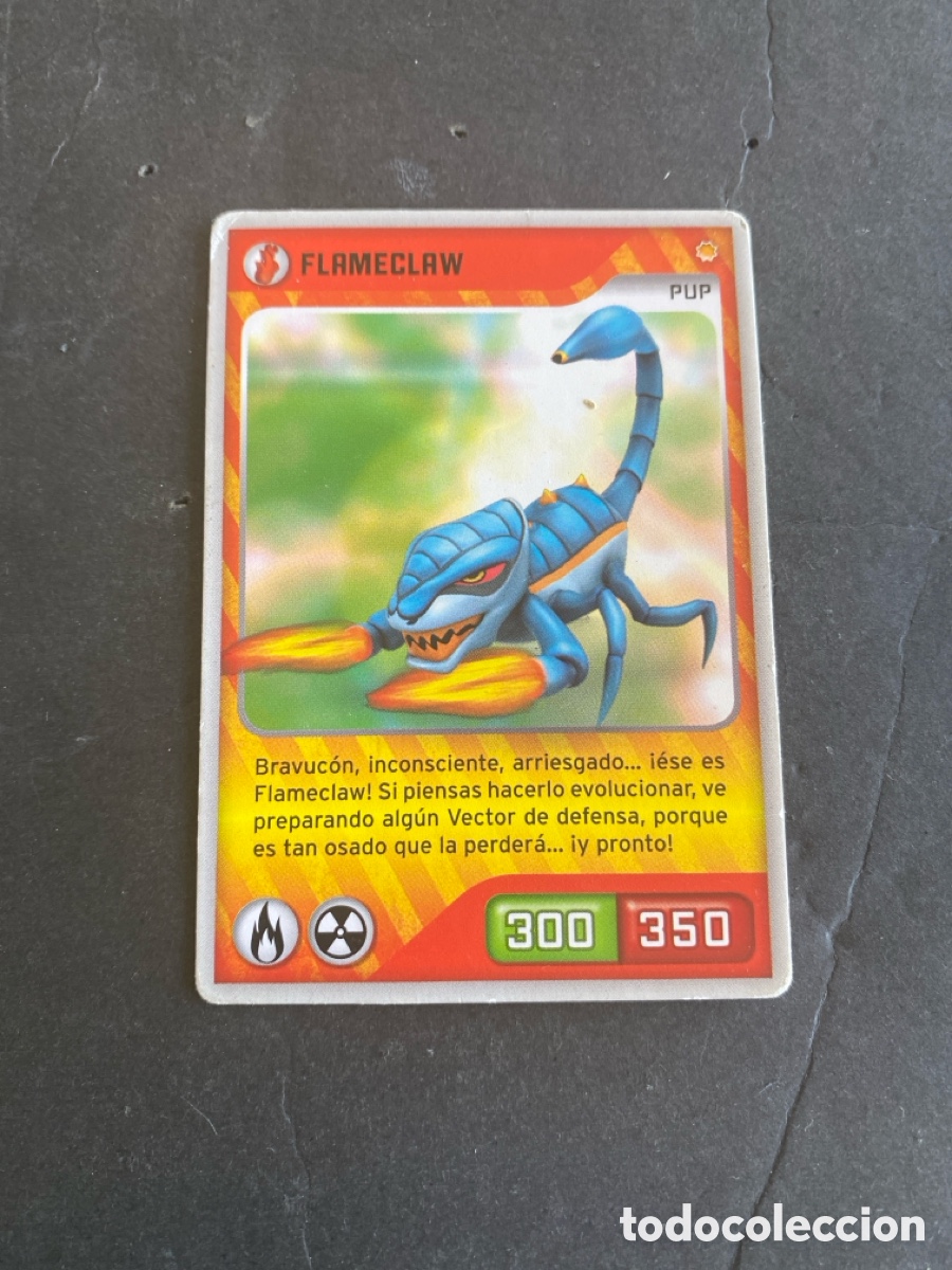 Football Stickers: Cromo carta Invizimals desaf&iacute;o oculto N* 007
