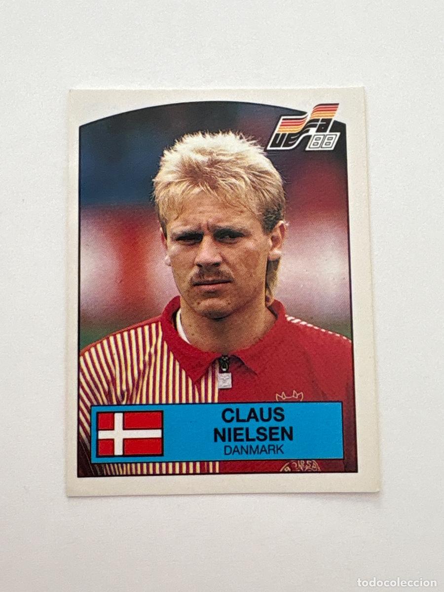 Cromos de f&uacute;tbol: 21. CROMO STICKER SIN PEGAR PANINI EUROCOPA EURO 88 DINAMARCA CLAUS NIELSEN N 125