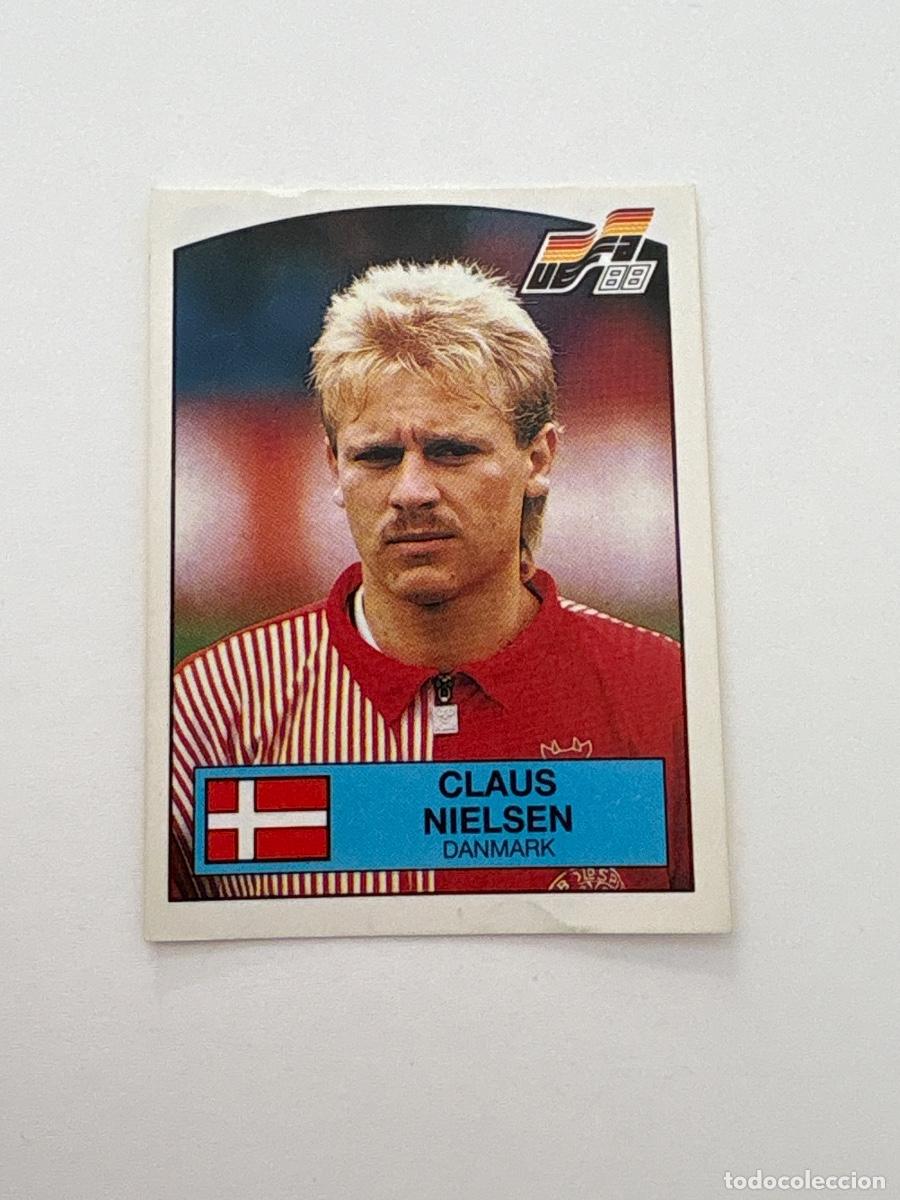 Cromos de f&uacute;tbol: 21. CROMO STICKER SIN PEGAR PANINI EUROCOPA EURO 88 DINAMARCA CLAUS NIELSEN N 125