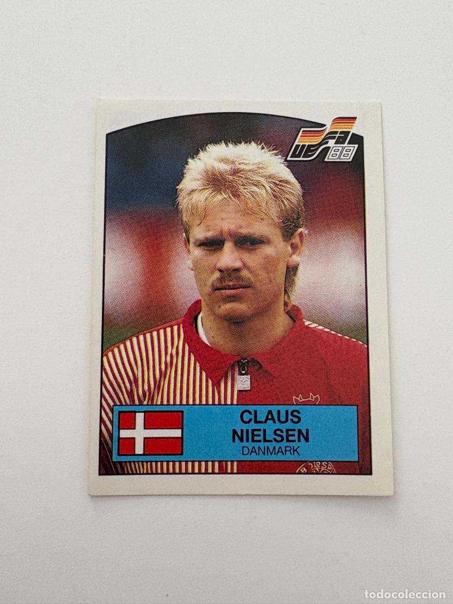 Cromos de f&uacute;tbol: 21. CROMO STICKER SIN PEGAR PANINI EUROCOPA EURO 88 DINAMARCA CLAUS NIELSEN N 125