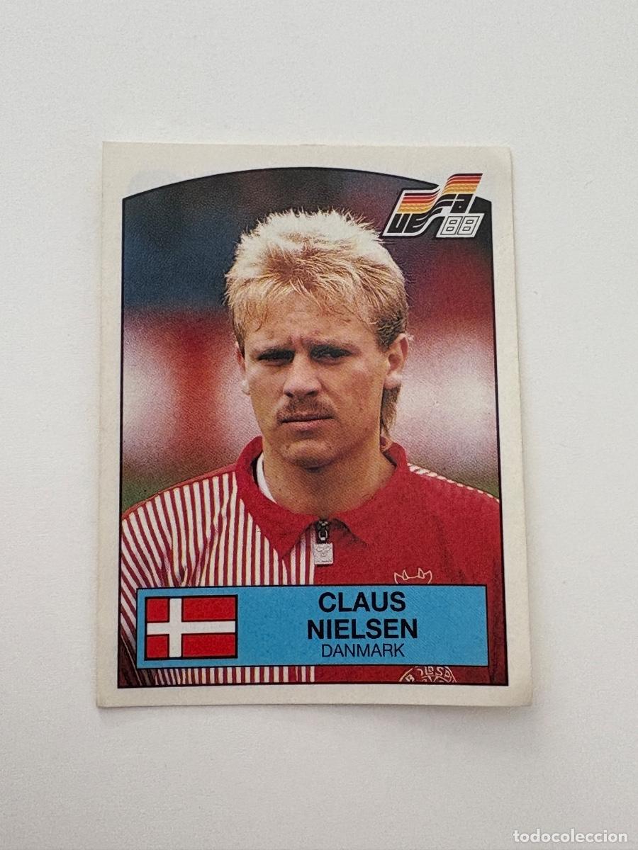 Cromos de f&uacute;tbol: 21. CROMO STICKER SIN PEGAR PANINI EUROCOPA EURO 88 DINAMARCA CLAUS NIELSEN N 125