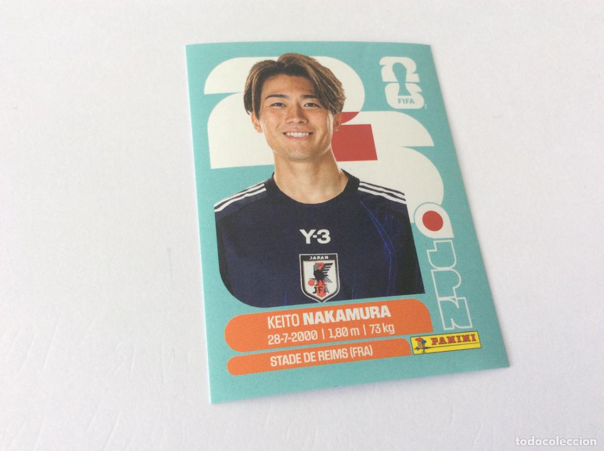 Football Stickers: JPN15 JPN 15 Keito Nakamura Jap&oacute;n Sticker Cromo FIFA World Cup 2026 26 Panini Mundial