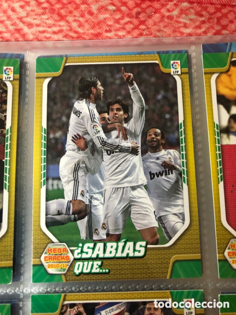 Cromos de f&uacute;tbol: Megacracks 2010 2010 sabias que real Madrid 407