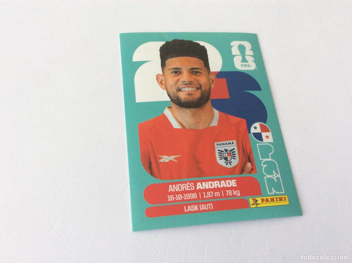 Cromos de f&uacute;tbol: PAN5 PAN 5 Andres Andrade Panam&aacute; Sticker Cromo FIFA World Cup 2026 26 Panini Mundial