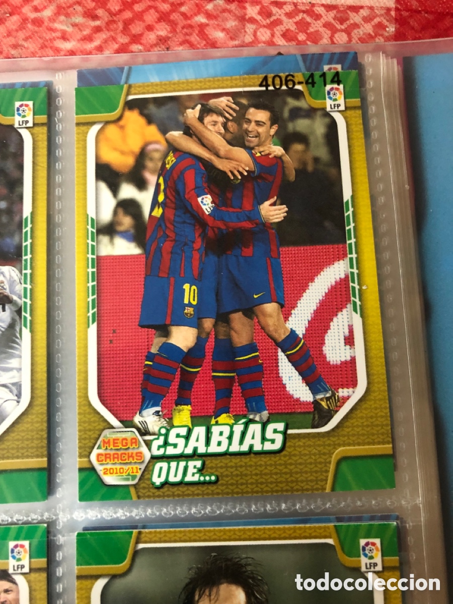 Cromos de f&uacute;tbol: Megacracks 2010 2011 sabias que Barcelona 408