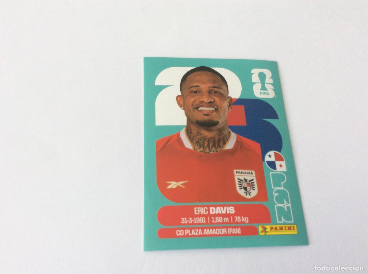 Cromos de f&uacute;tbol: PAN7 PAN 7 Eric Davis Panam&aacute; Sticker Cromo FIFA World Cup 2026 26 Panini Mundial