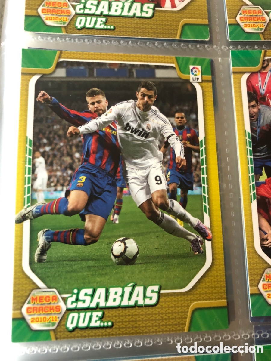 Cromos de f&uacute;tbol: Megacracks 2010 2011 sabias que real Madrid cristiano Ronaldo 409