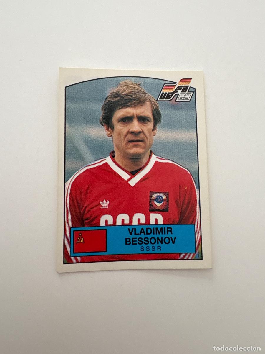 Cromos de f&uacute;tbol: 21. CROMO STICKER SIN PEGAR PANINI EUROCOPA EURO 88 SSRR RUSIA VLADIMIR BESSONOV N 243