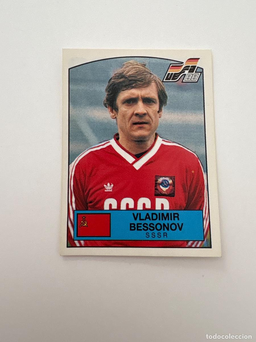 Cromos de f&uacute;tbol: 21. CROMO STICKER SIN PEGAR PANINI EUROCOPA EURO 88 SSRR RUSIA VLADIMIR BESSONOV N 243