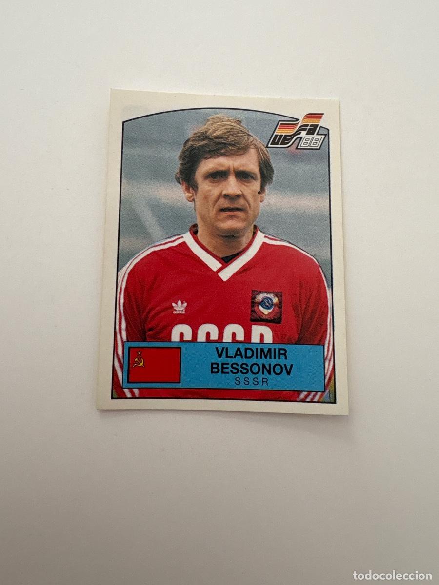 Cromos de f&uacute;tbol: 21. CROMO STICKER SIN PEGAR PANINI EUROCOPA EURO 88 SSRR RUSIA VLADIMIR BESSONOV N 243