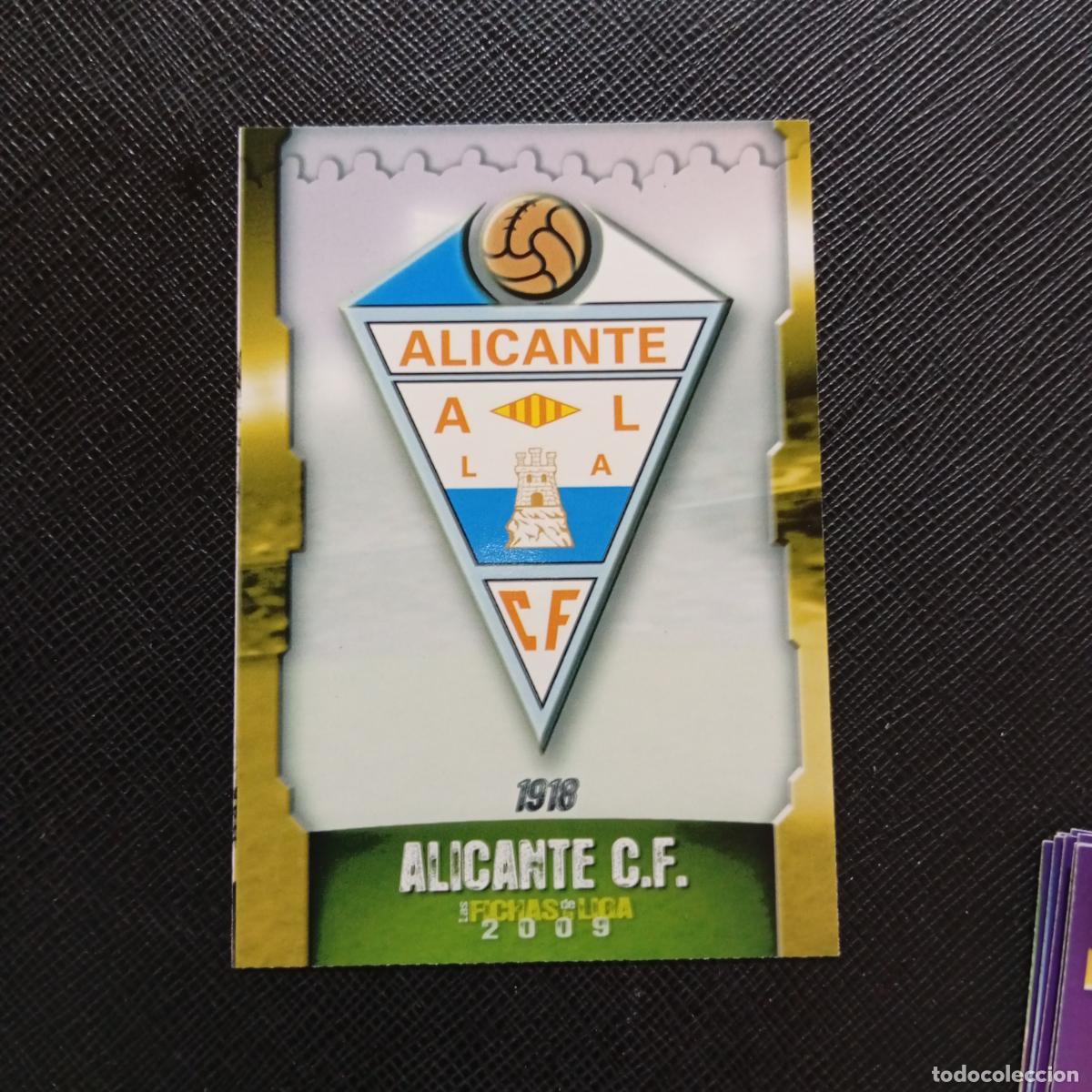 Cromos de f&uacute;tbol: 568 ALICANTE ESCUDO MUNDICROMO QUIZ GAME 2008 2009 FUTBOL 08 09 - A212 PG1