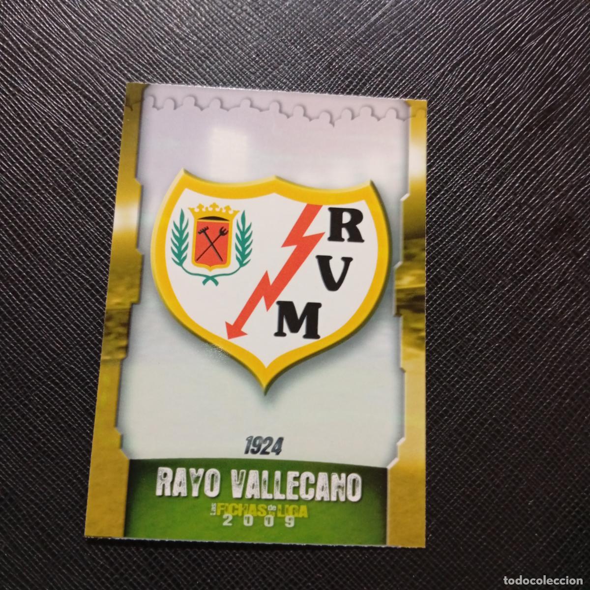 Cromos de f&uacute;tbol: 569 RAYO VALLECANO ESCUDO MUNDICROMO QUIZ GAME 2008 2009 FUTBOL 08 09 - A212 PG1