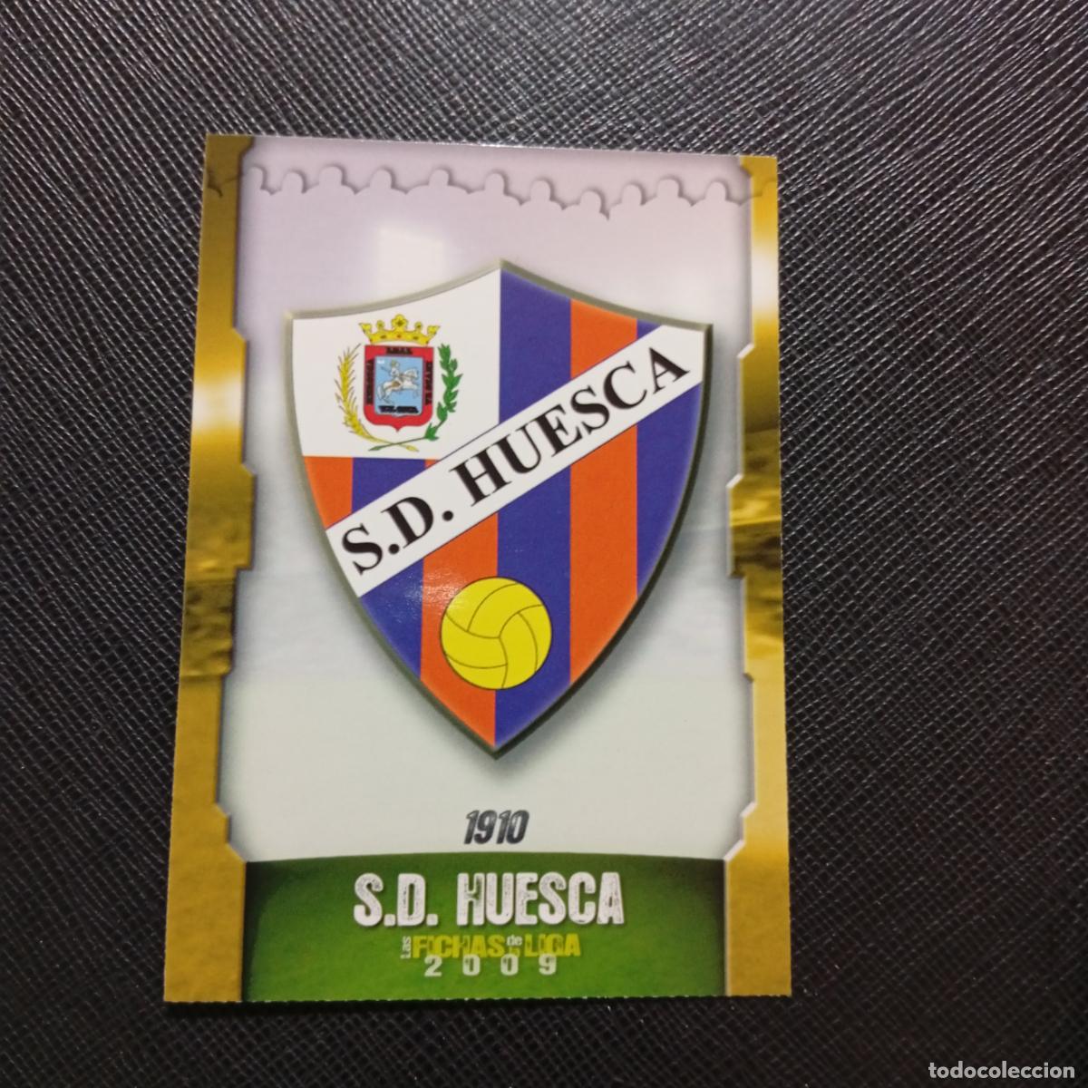 Cromos de f&uacute;tbol: 571 HUESCA ESCUDO MUNDICROMO QUIZ GAME 2008 2009 FUTBOL 08 09 - A212 PG1