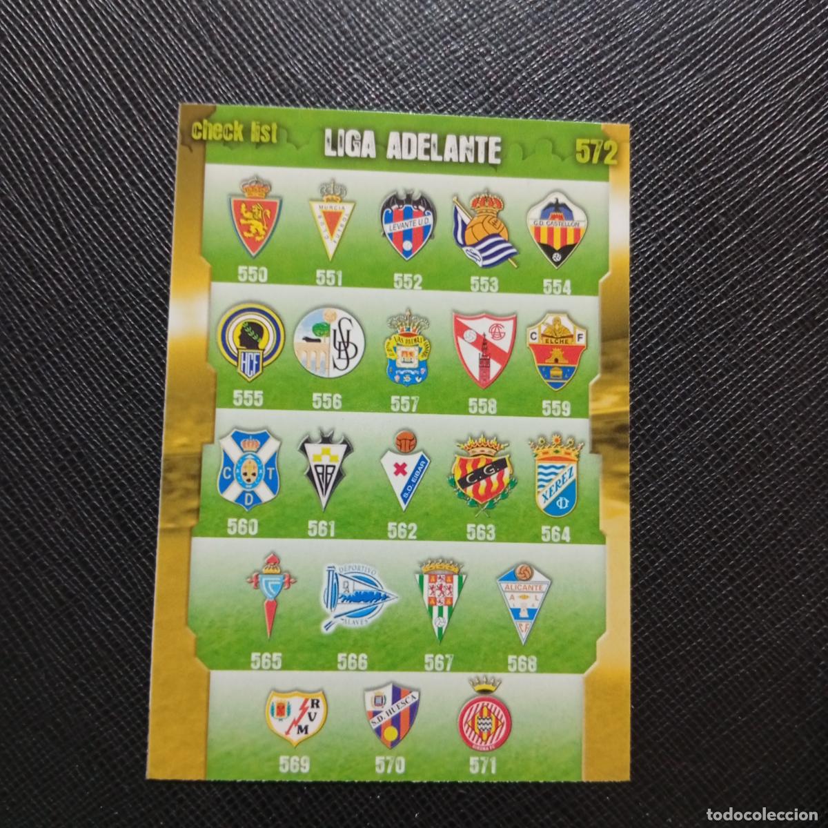 Cromos de f&uacute;tbol: 572 CHECK LIST MUNDICROMO QUIZ GAME 2008 2009 FUTBOL 08 09 - A212 PG1